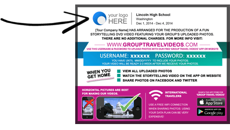 Info for Tour Operators